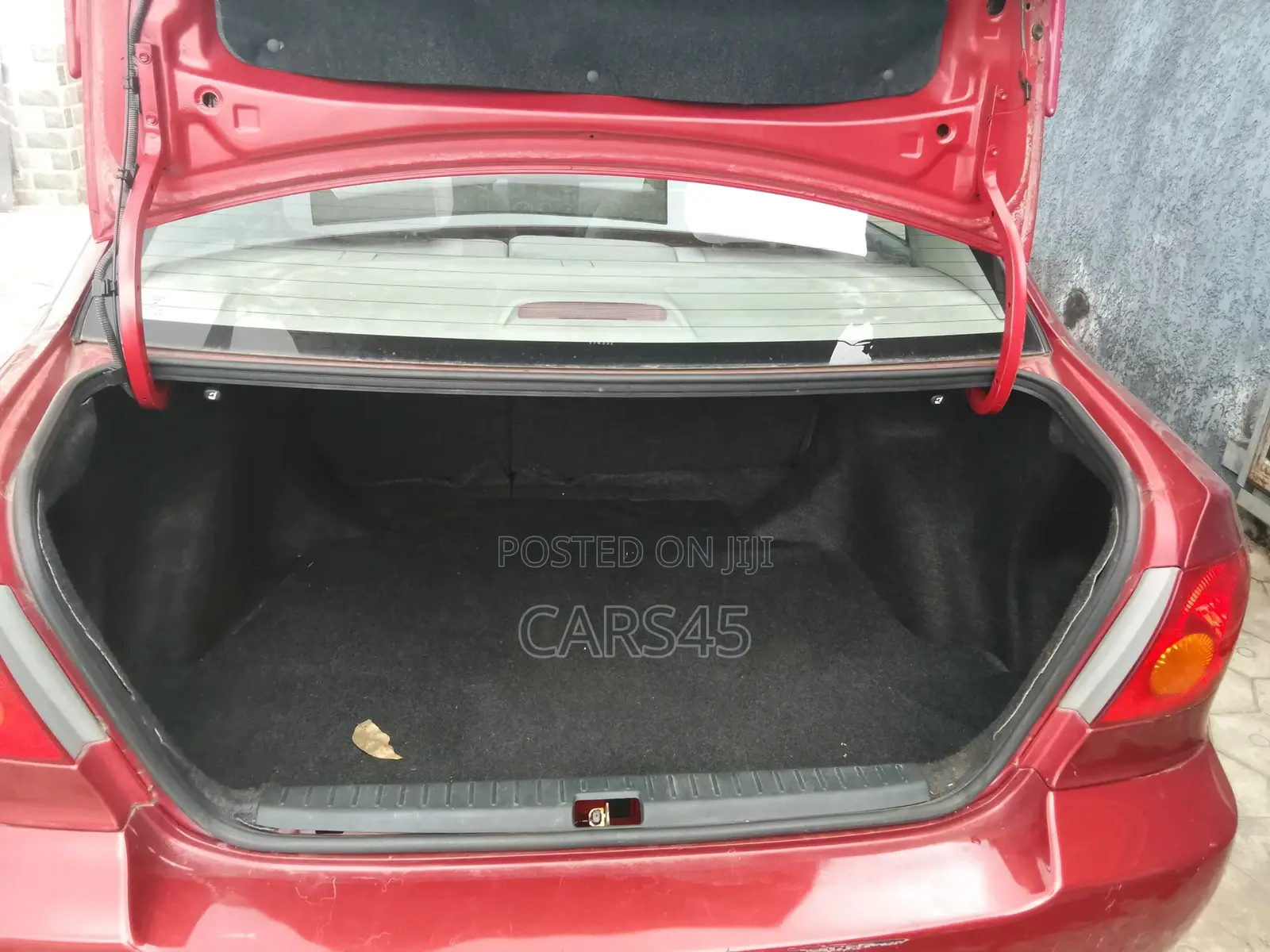 Toyota Corolla 2003 Red