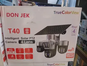 T40 PTZ Original Quality 4 Lens Intelligent CCTV Camera 4g Wifi