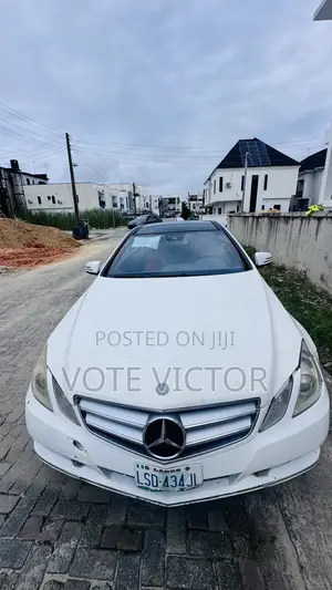 Mercedes-Benz E550 2010 White