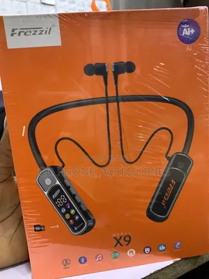 Brand New Frezzil X9 AI Magnetic Wireless Neckband LED Display SD