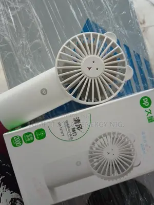 Portable Lightweight Lithium Battery Rechargeable Hand Fan