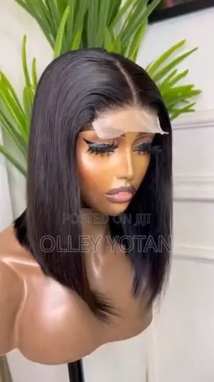 Affordable Full Closure Human Hair Bob Wig