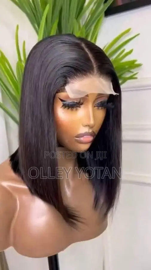Affordable Full Closure Human Hair Bob Wig