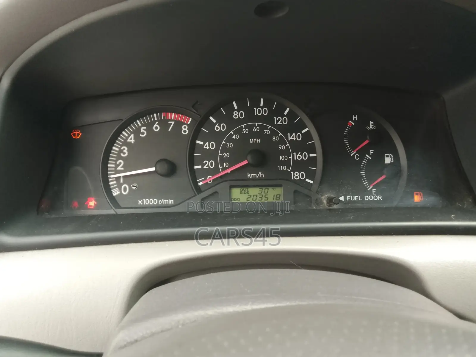 Toyota Corolla 2003 Red