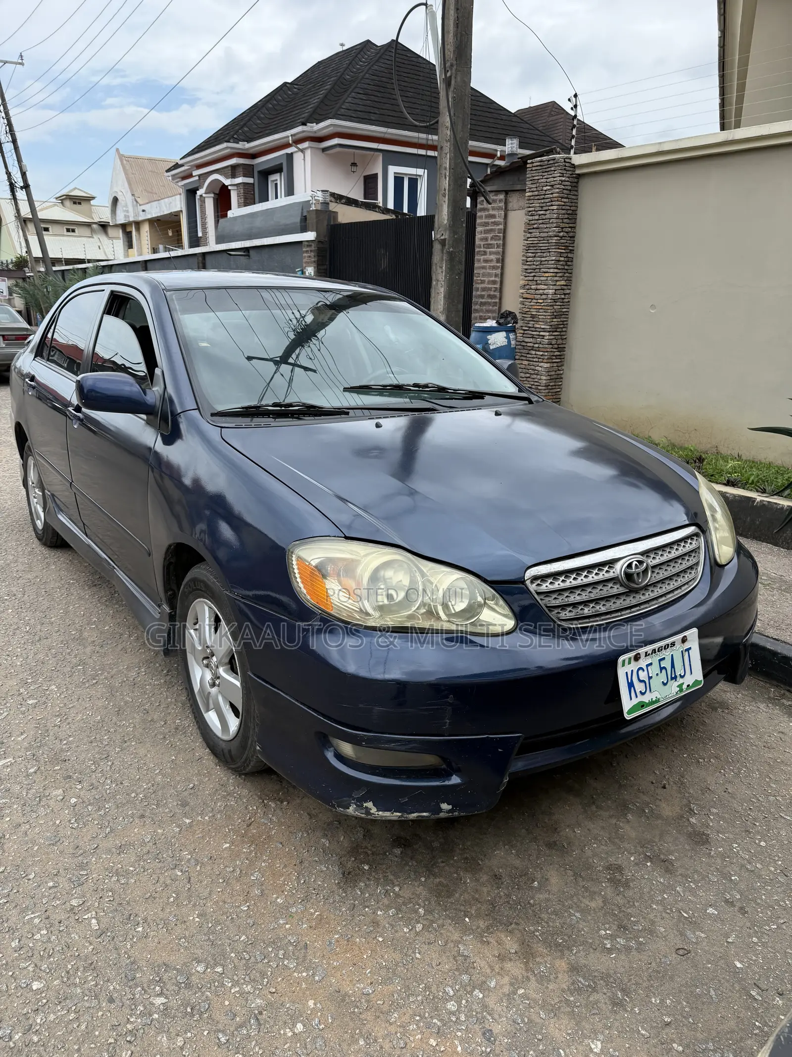 Toyota Corolla S 2005 Blue