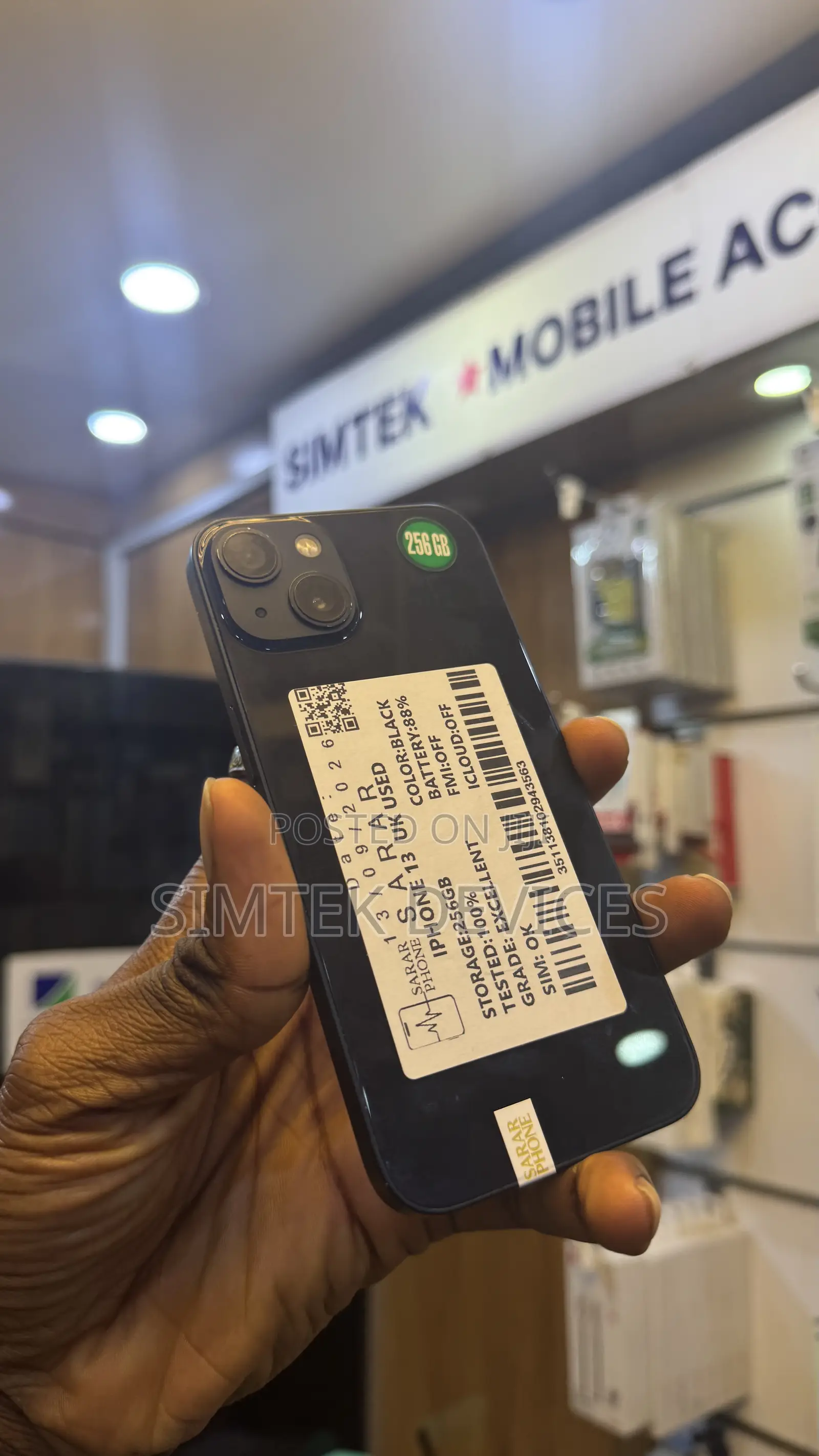 Apple iPhone 13 256 GB Black