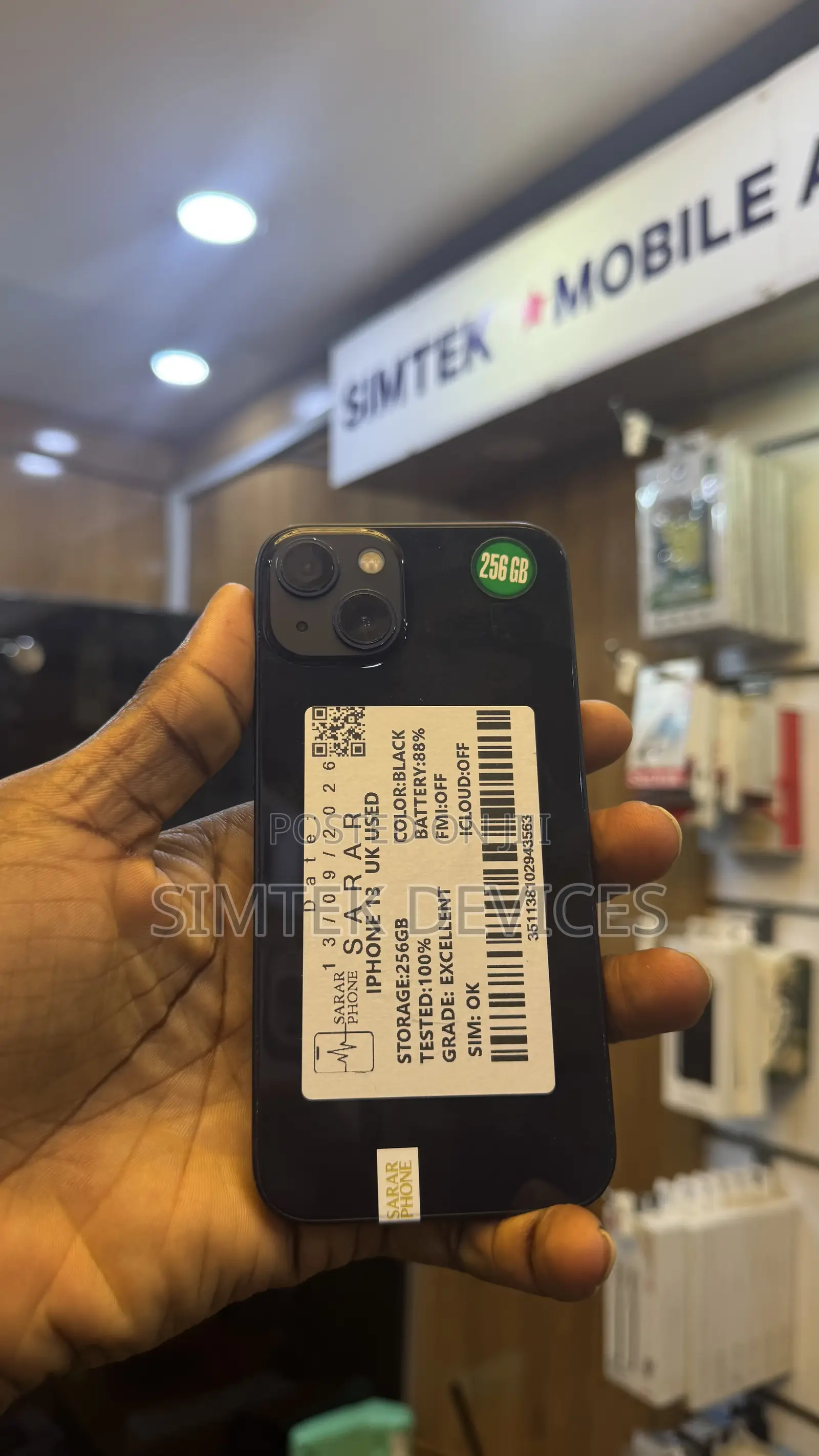 Apple iPhone 13 256 GB Black