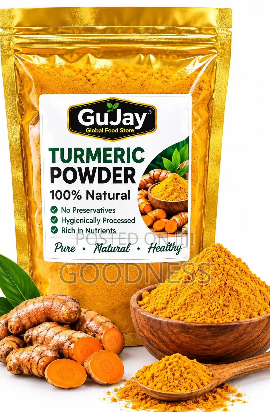 GuJay Premium Tumeric Powder