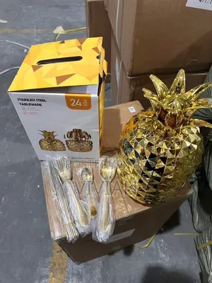 24pcs Pineapple Shape Cutlery Set