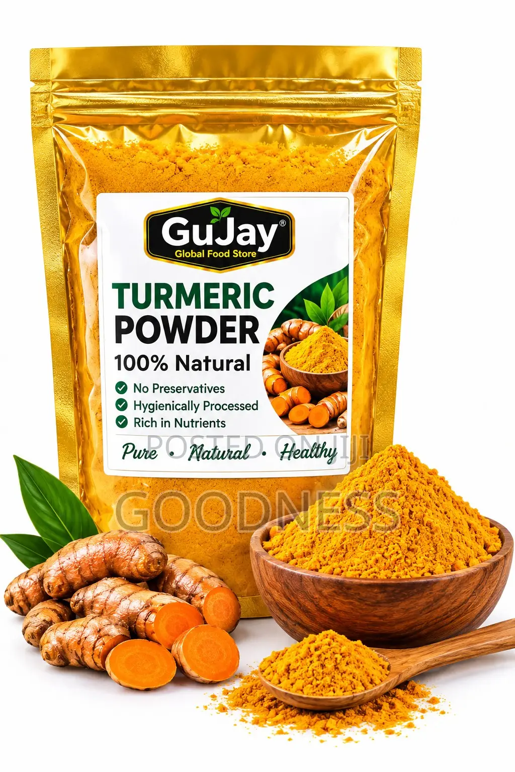 GuJay Premium Tumeric Powder