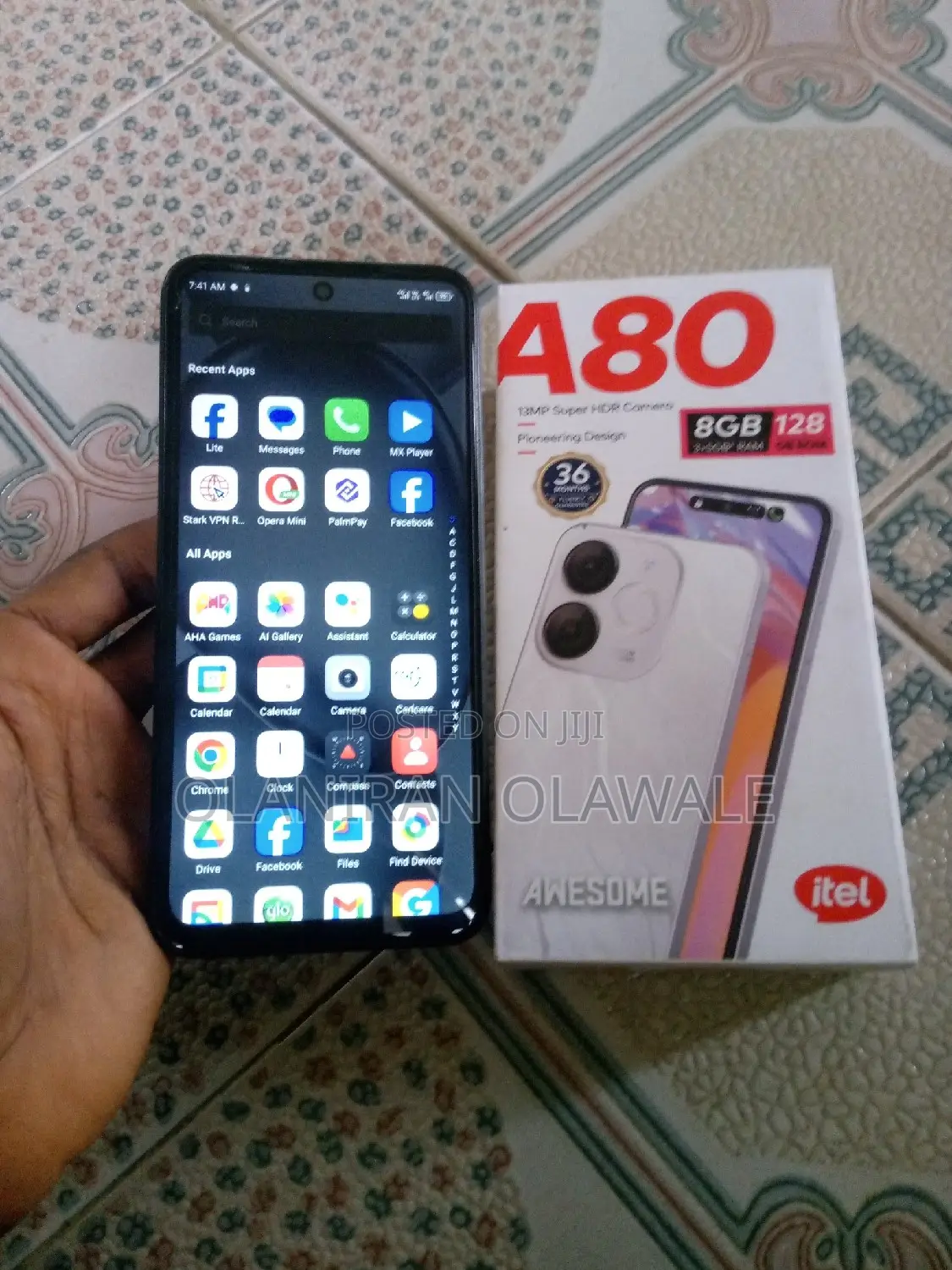 Itel A80 128 GB Black