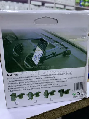 Brand New Universal Long Neck One-Touch Car Phone Mount Holder