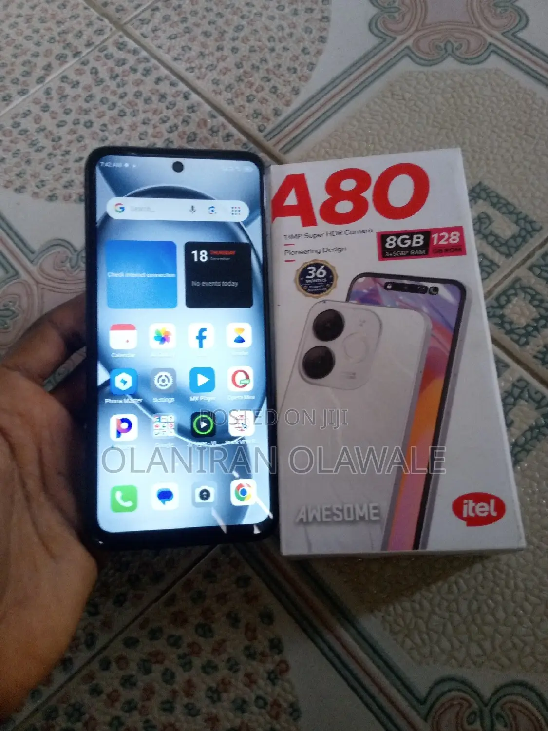 Itel A80 128 GB Black