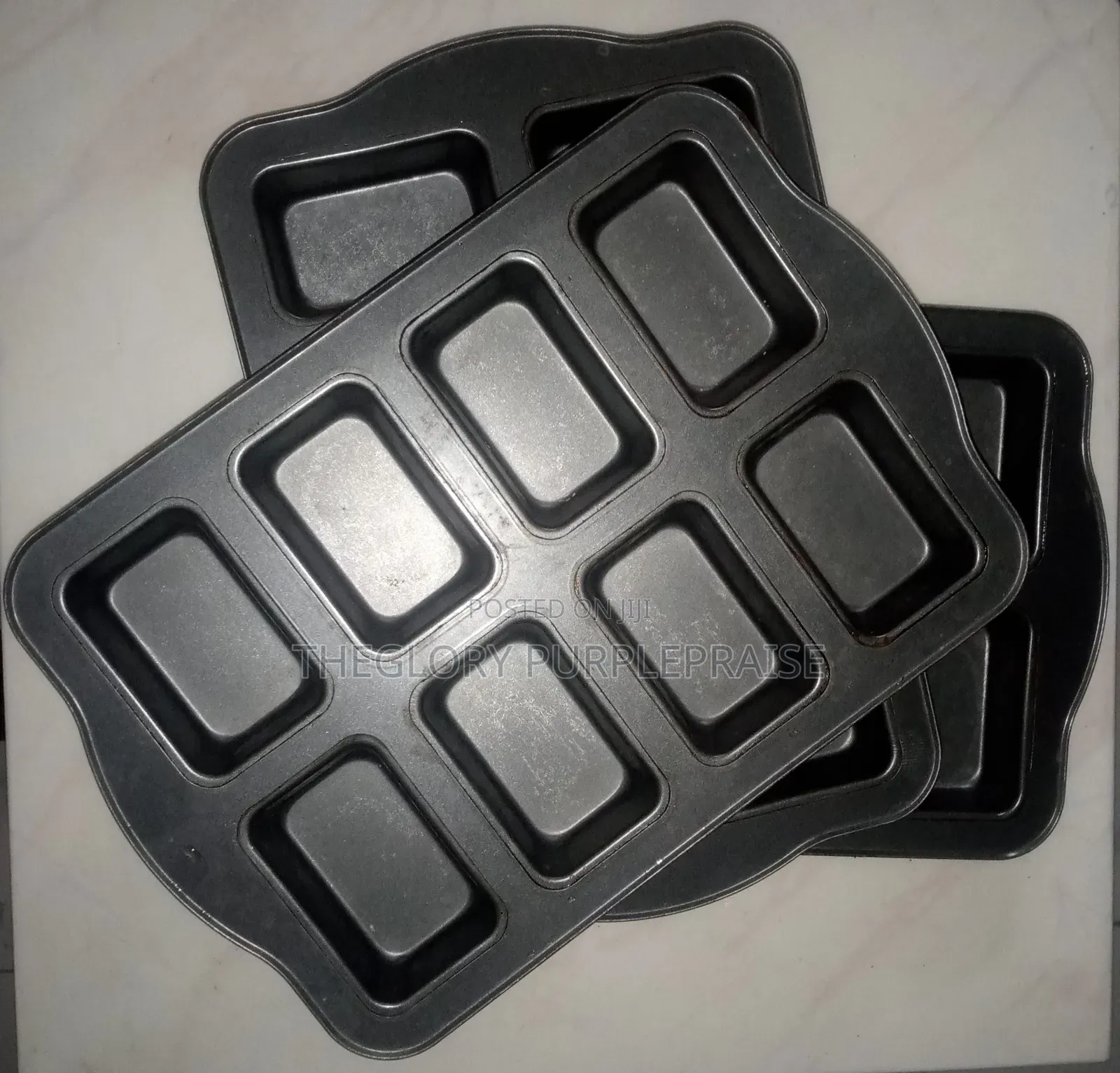 8 Cavity Mini Loaf Pan (6pcs)