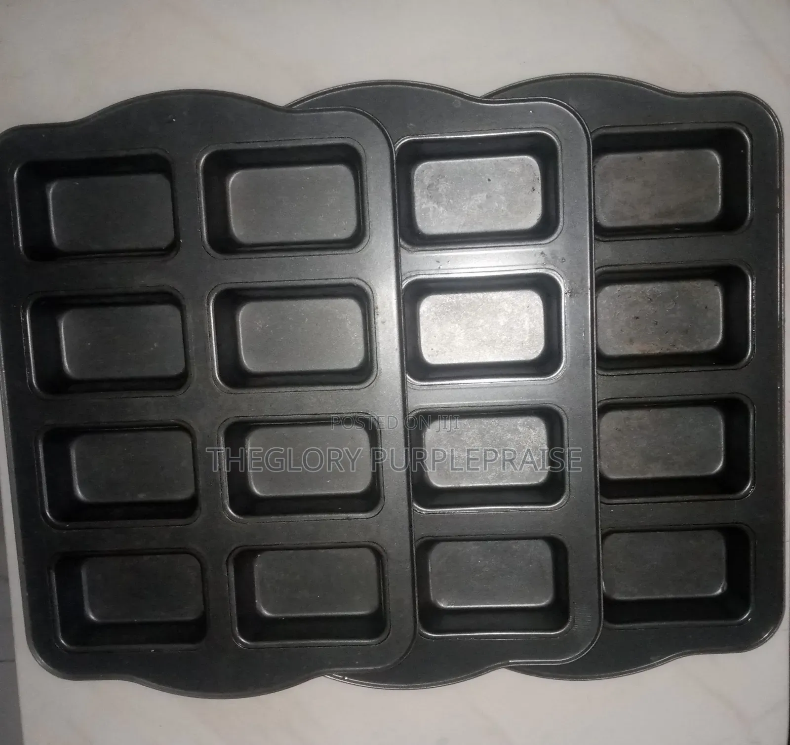 8 Cavity Mini Loaf Pan (6pcs)