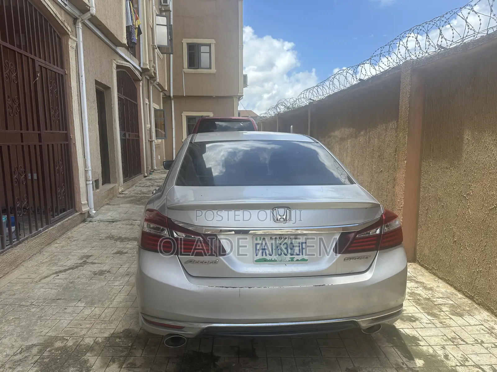 Honda Accord 2015 Silver
