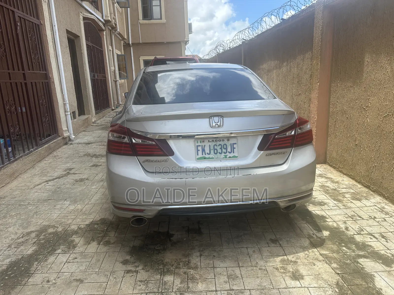 Honda Accord 2015 Silver