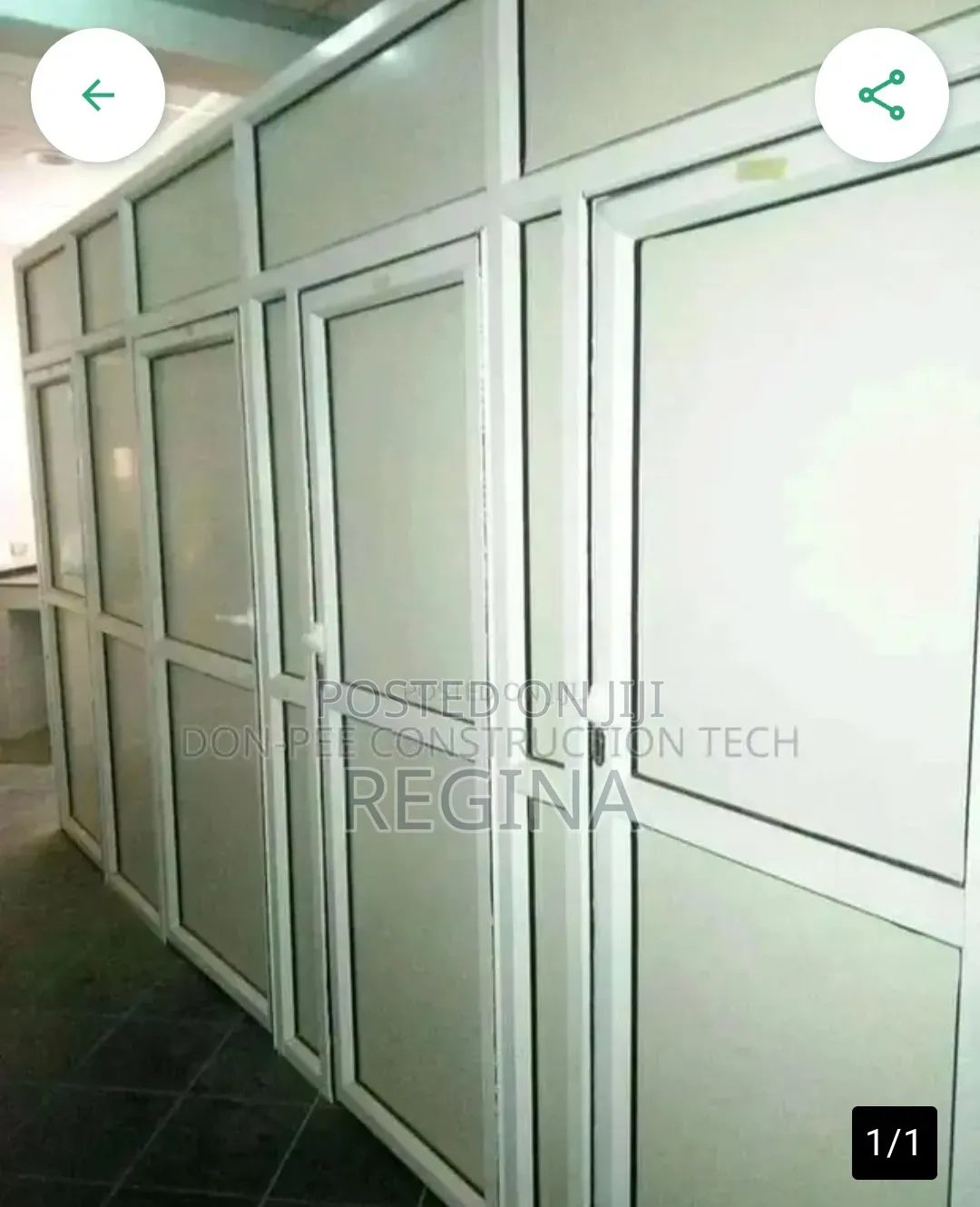 Aluminium for Partitioning