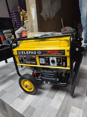 Elepaq 4.5kVA Manual Petrol Generator – 100% Copper Coil
