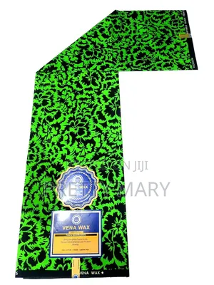 Green Ankara Fabric