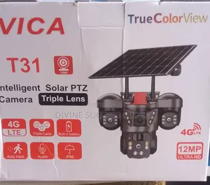 T31 PTZ Original Quality Triple Lens CCTV Camera 4g and Wifi