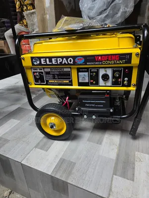 4.5kVA Elepaq Manual Generator With 100% Copper Coil