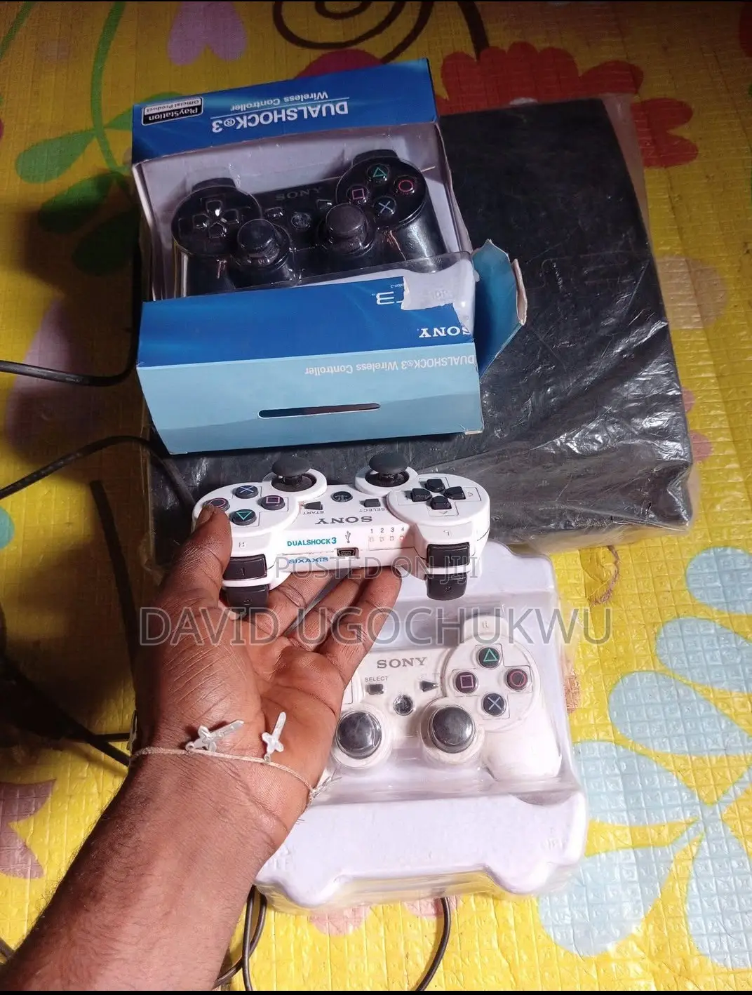 Ps3 Slim Console With Two Pads