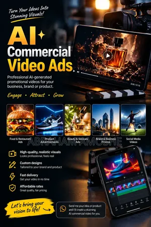 AI Product Promotional Videos for Businesses | ₦45,000