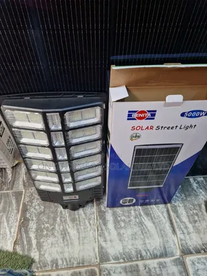 Benita Solar Street Light 5000w With Warranty