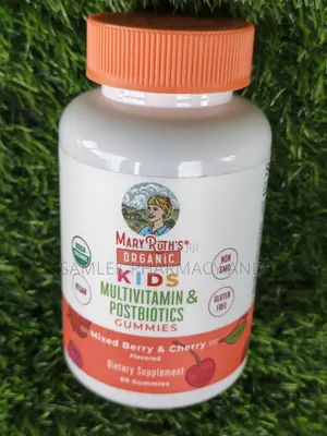 MARYRUTH'S Organic Kid's Multivitamin Gummies + USDA Postbiotics
