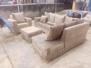 Quality L Shape With Single and Ottoman