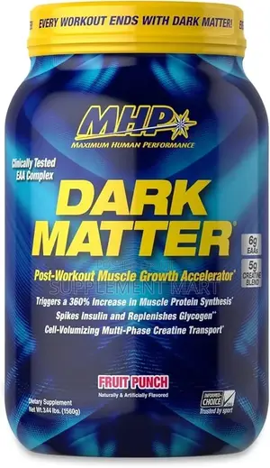 Dark Matter, Recovery Accelerator, Creatine, Carbohydrates 3.44lbs