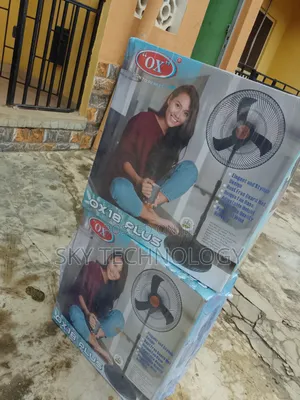 Original OX 18" Plus Standing Fan – High Performance
