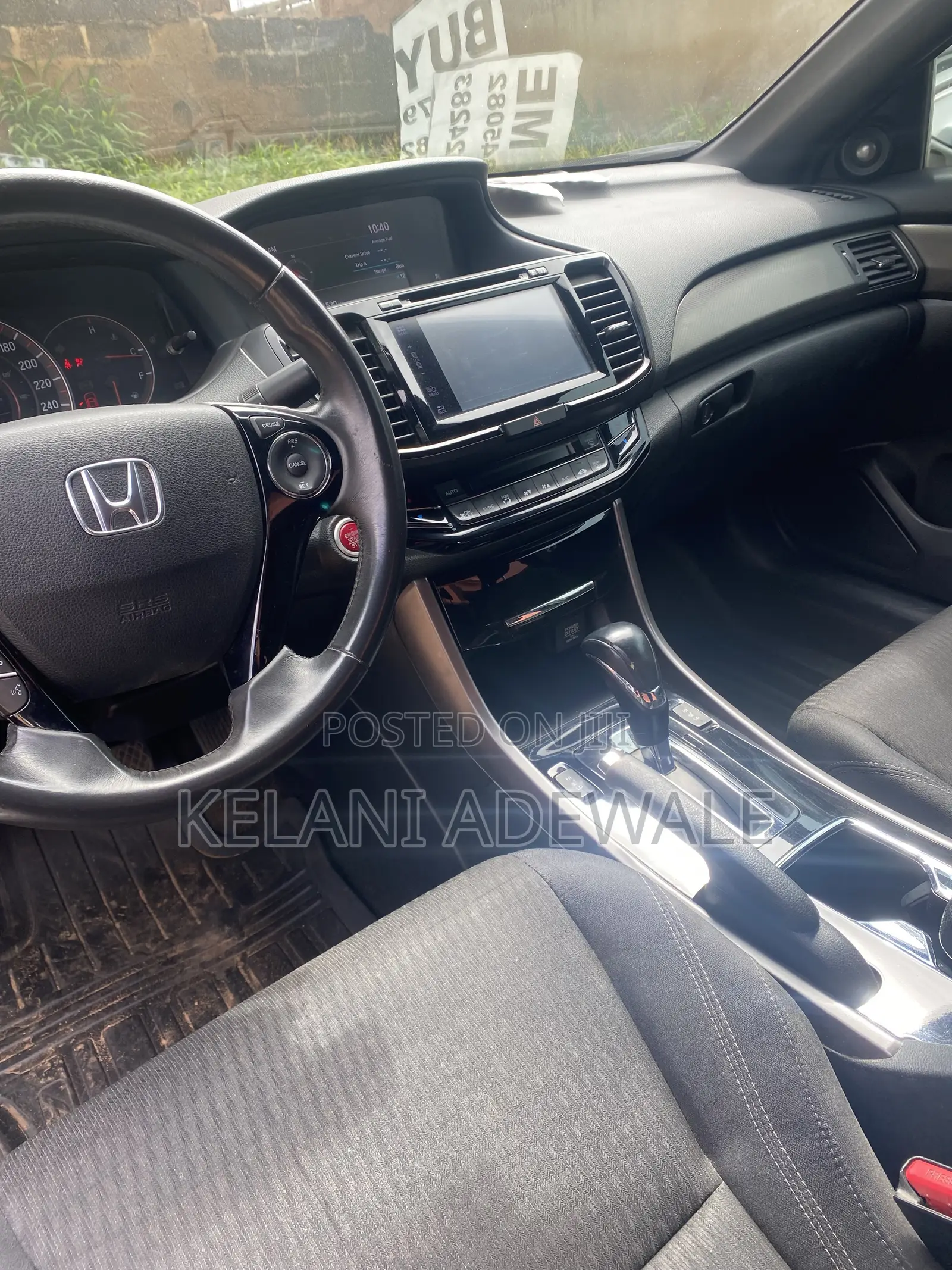 Honda Accord 2016 Off white