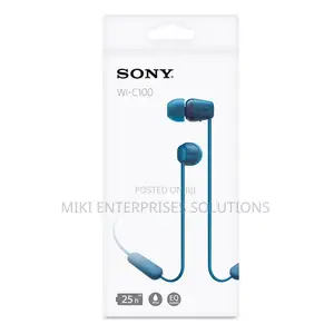 Sony Wi-C100 Wireless in-Ear Bluetooth Headphones