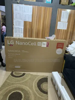 Go Big or Go Home: Brand New LG 75" (189cm) NanoCell AI Television NAN