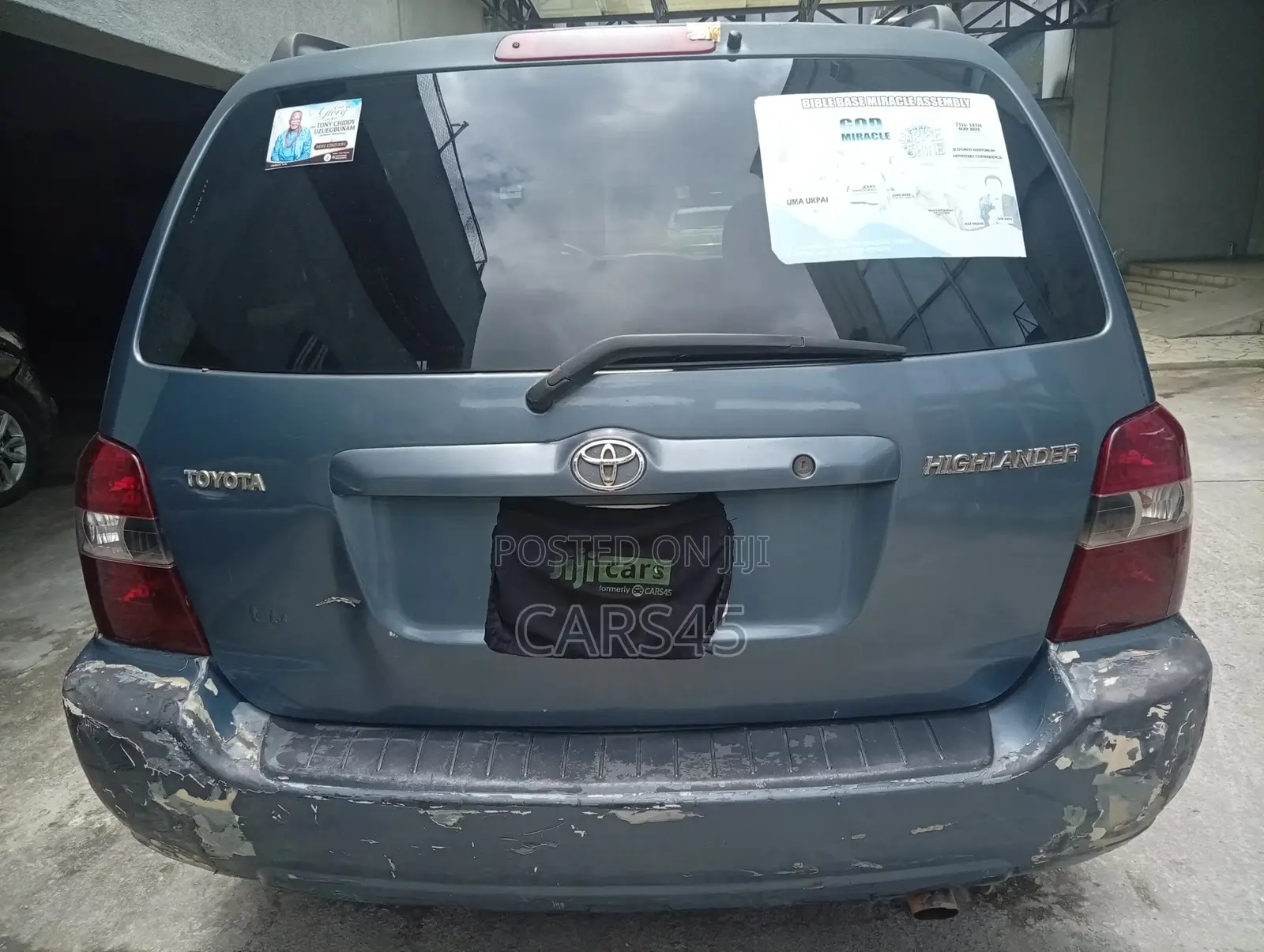 Toyota Highlander 2005 Blue
