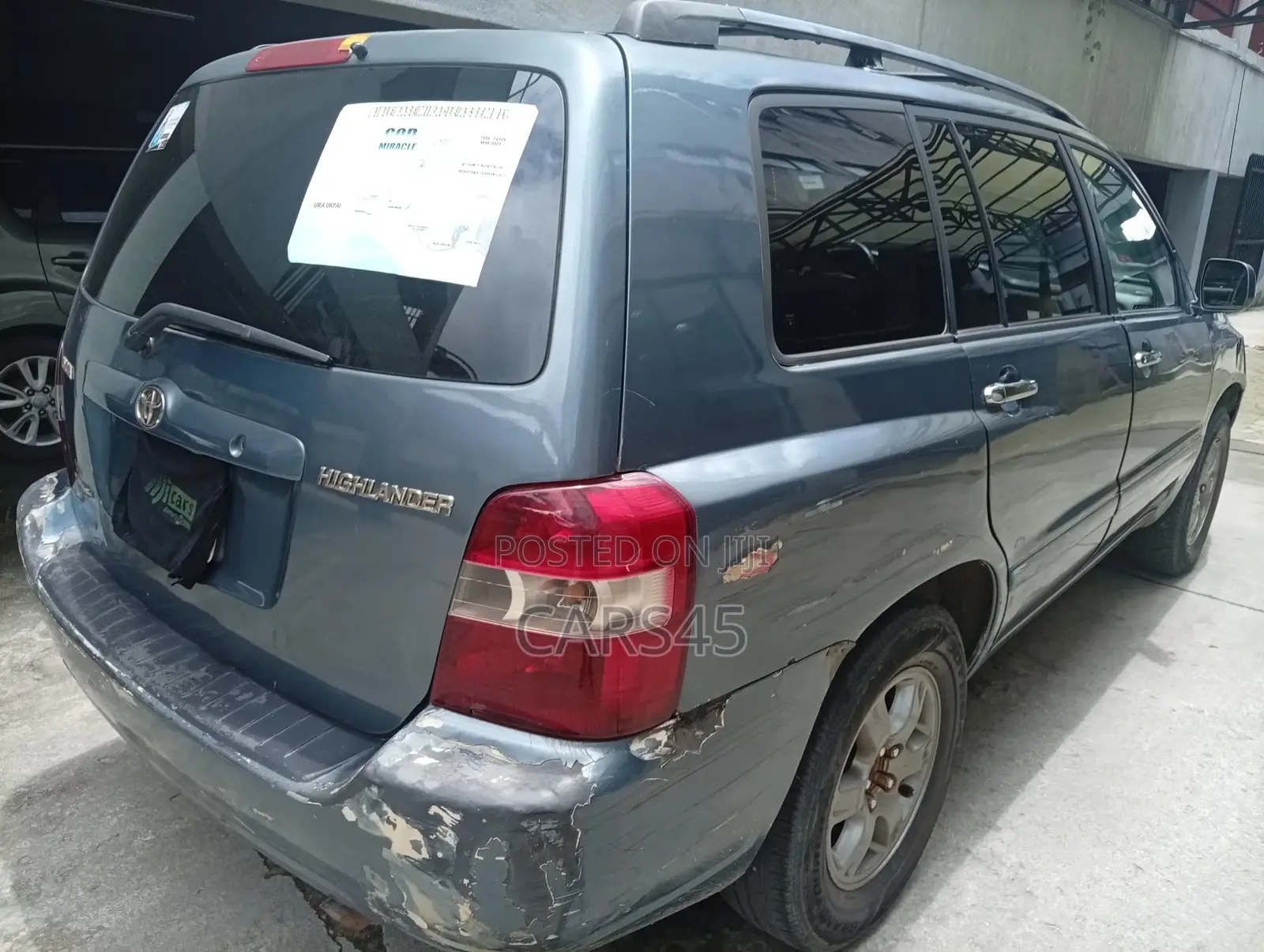 Toyota Highlander 2005 Blue