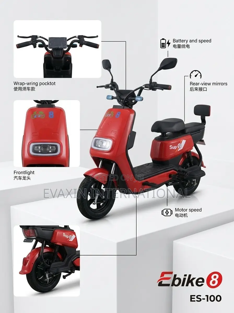 New Motorcycle 2025 Red