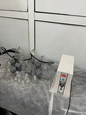 Electric Vacuum Cupping Therapy Machine Set – 12 Cups