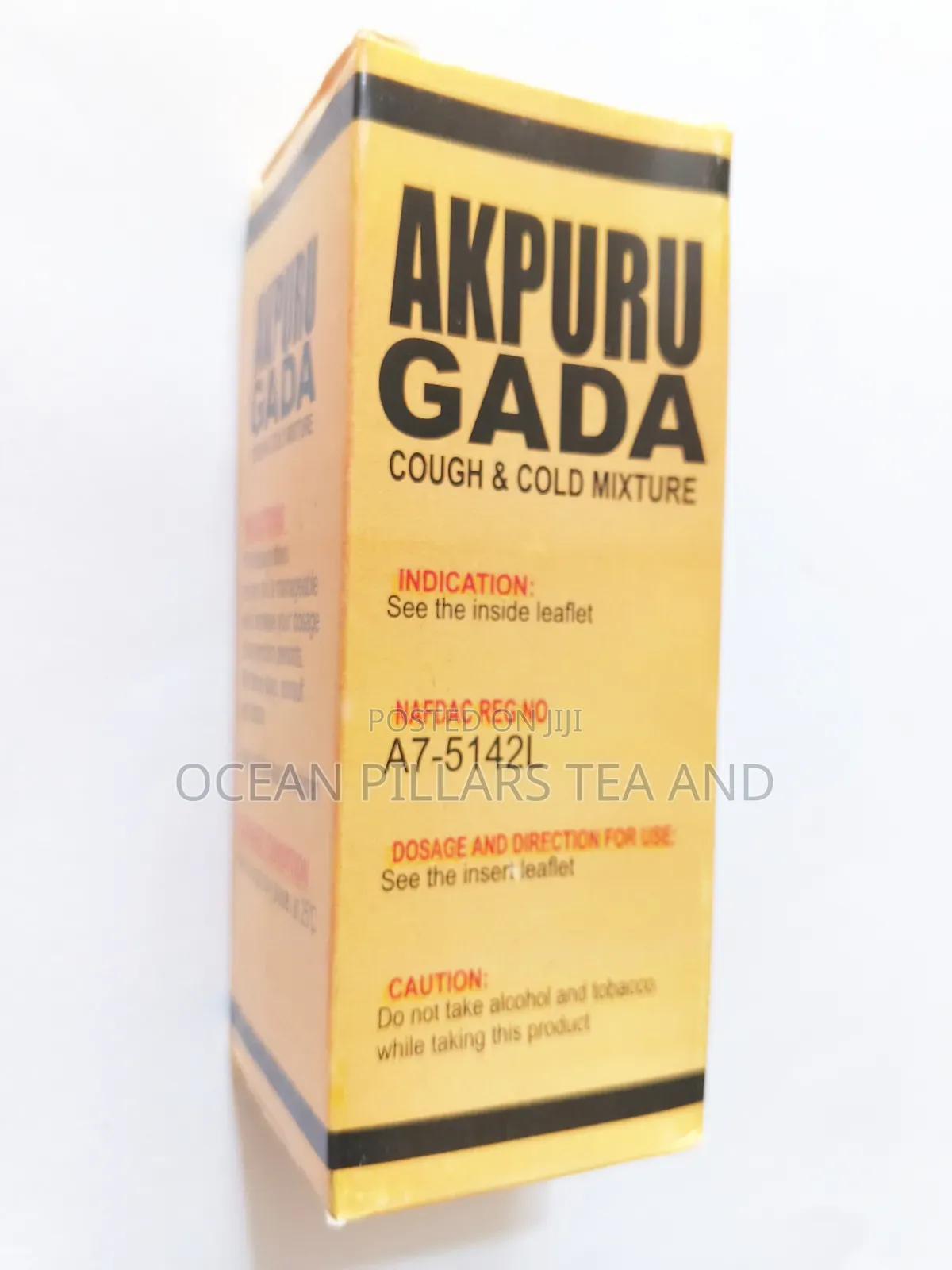 Akpuru Gada Cough Cold Mixture 100% Herbal