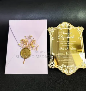 Luxury Wedding Card