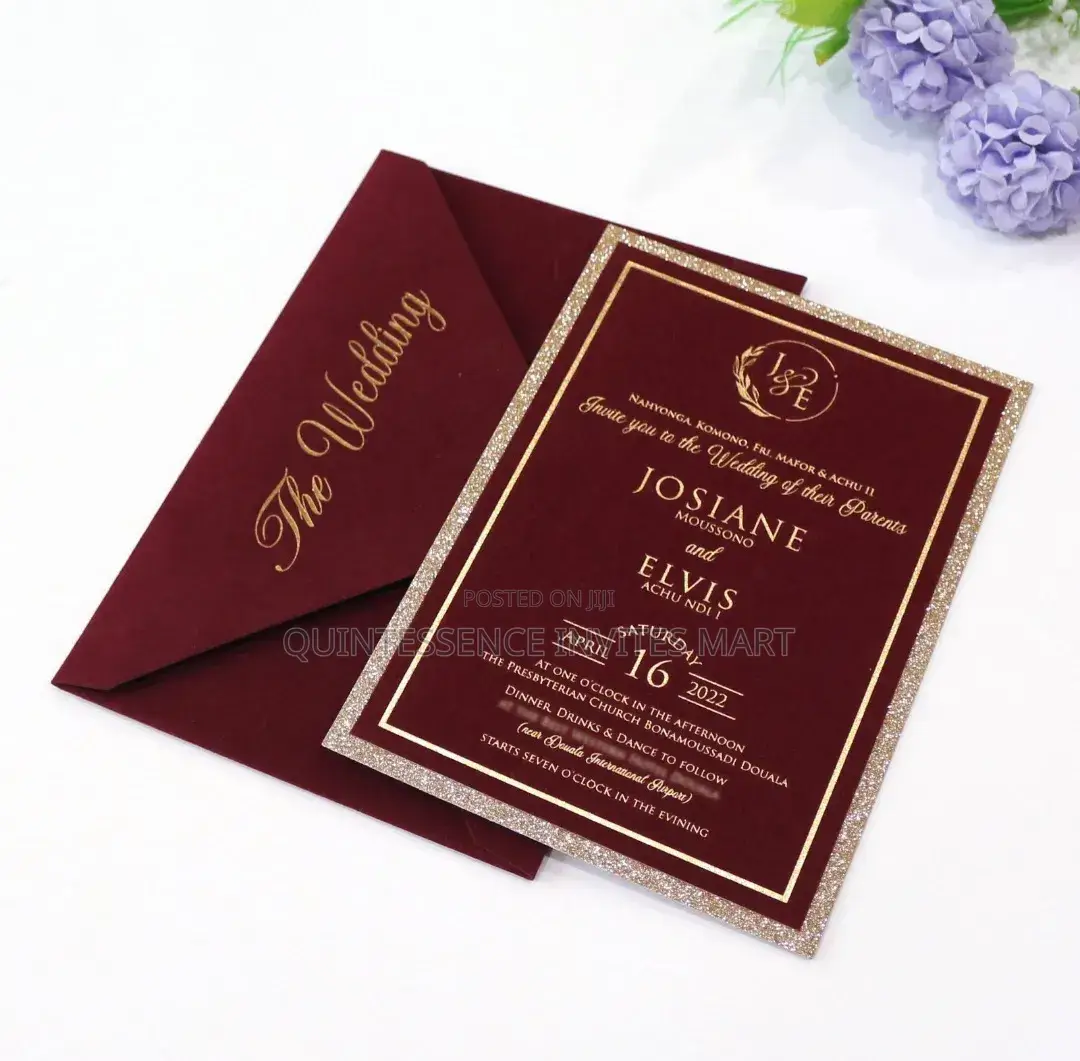 Luxury Wedding Cards