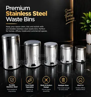 Stainless Waste Bin