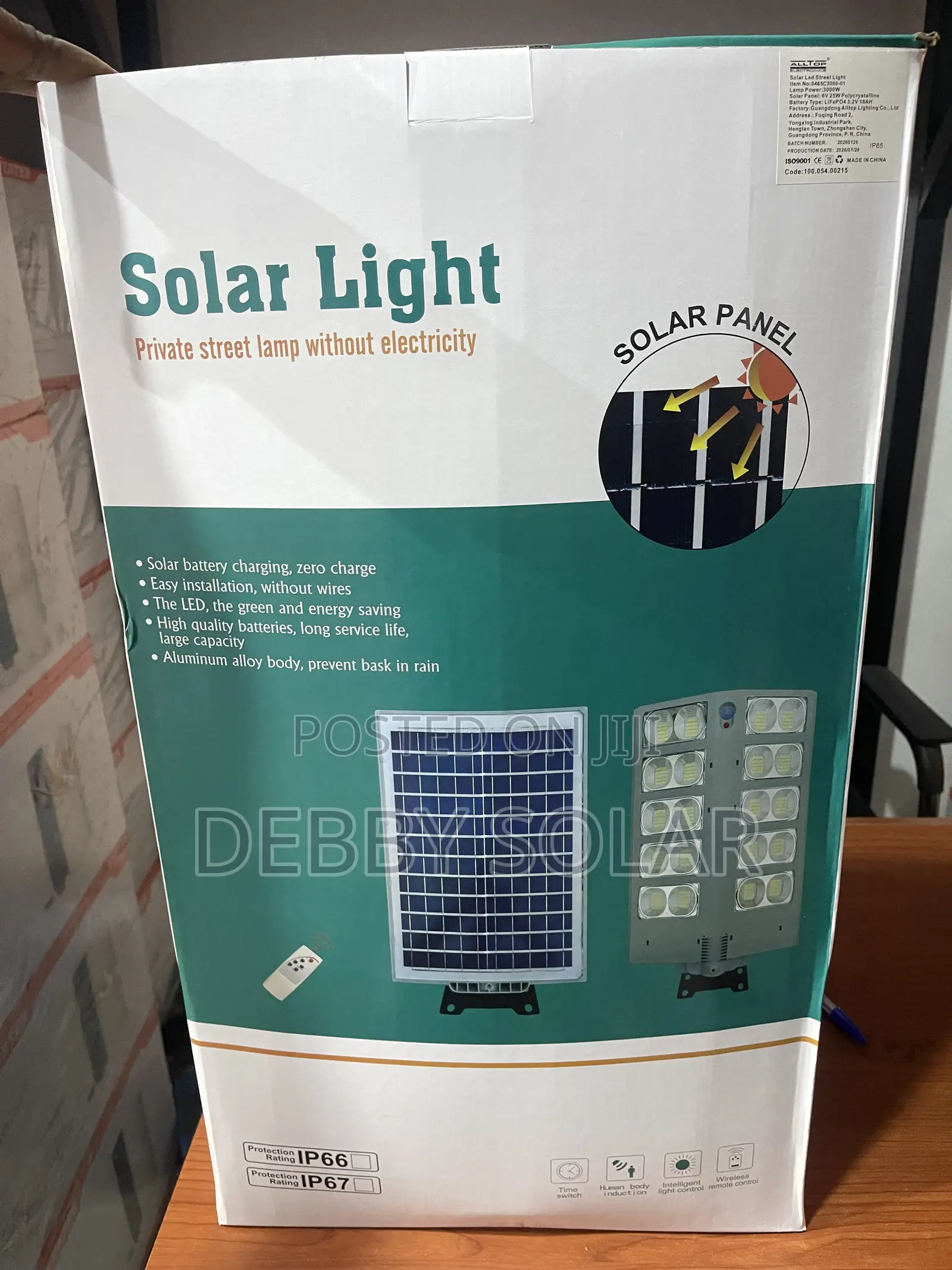 3000w Alltop Solar Streetlight