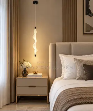 Fabric Designer Bed Side Lamp