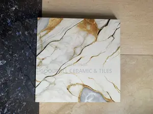 Strip Gold Porcelain 60x60cm Floor Tiles