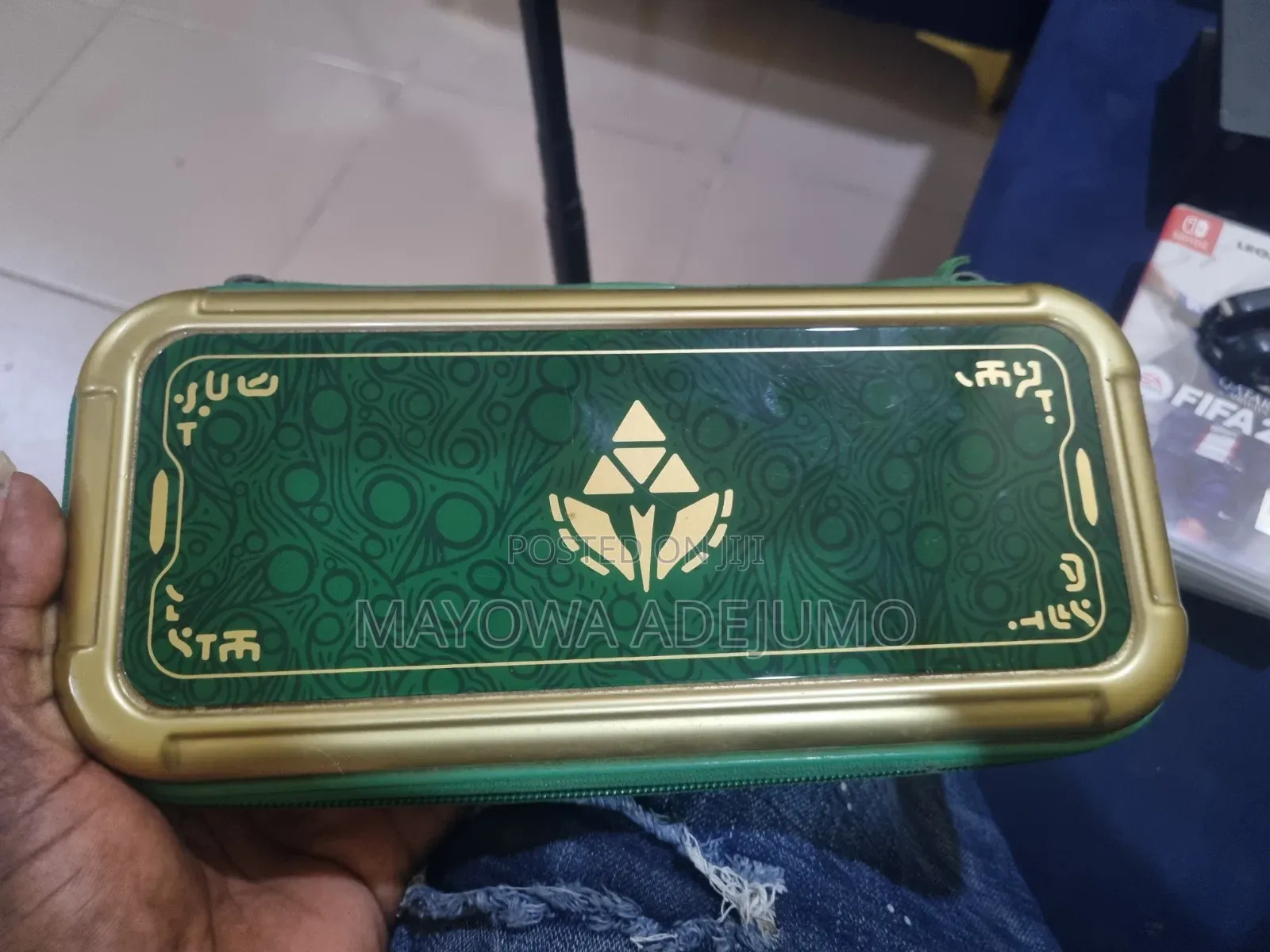 Nintendo Switch Oled With 3 Playcards