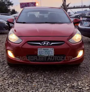 Hyundai Accent 2013 Red