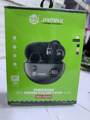 JAMAX Max-Clip02 Wireless Earclip Earbuds (Bluetooth 5.4)